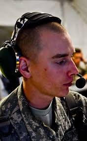 U.S. Army Pfc. John Brooks, a radio telephone operator