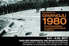 Menschenrechte im branchenbuch für berlin: Fotoausstellung Der Aufstand Von Gwangju 1980 Korea Verband