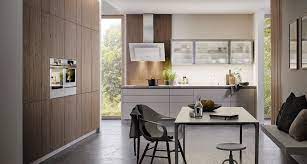 Again, while textured kitchen cabinets and tiling have their place, they don't belong in modern minimalist european design. Bauformat Part Of The Kitchen Family