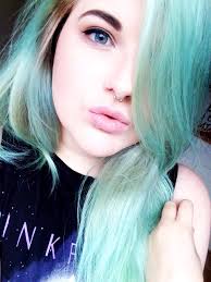 Mint Green Pastel Hair Color For Fair Skin Blue Eyes Pink Lips Miissmadhatter Hair Colors For Blue Eyes Green Hair Hair Color For Fair Skin