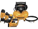 Oil-Free Portable 3-Gun & Pancake Air Compressor Combo Kit, 150-PSI Bostitch