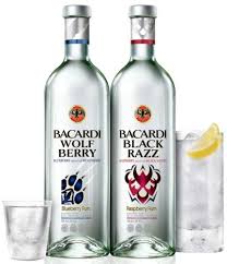 Bacardi Expands Flavored Rum Line With 2 New Flavors Wolf Berry Black Razz Blueberry Mojitos Flavored Rum Bacardi Flavored Liquor