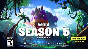 If you log in to fortnite: Fortnite Chapter 2 Season 5 Launch Trailer Youtube