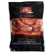 Xl Raw Whole Argentinian Wild Red Shrimp (2Kg) | Seafood By Sykes