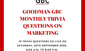 It's like the trivia that plays before the movie starts at the theater, but waaaaaaay longer. Gbc Monthly Trivia Questions Marketing Experiencebu