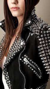 Burberry Iconic British Luxury Brand Est 1856 Fashion Diy Leather Jacket Jackets
