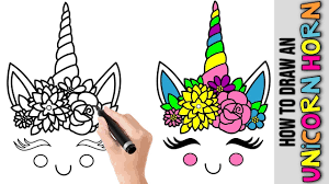 Maybe you would like to learn more about one of these? How To Draw An Cute Unicorn Horn Kawaii Cute Easy Drawings Tutorial For Beginners Step By Step Youtube