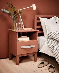 Reworked Tarva Storage Table In Pine Next To A Bed Mobel Verschonern Alte Mobel Hausmobel