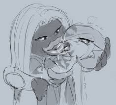 ungulatr, gardevoir, jynx, creatures (company), game freak, nintendo,  pokemon, 2girls, crying, french kiss, gen 1 pokemon, gen 3 pokemon, kiss,  lipstick mark, monochrome, multiple girls, pokemon (creature), saliva,  tears, tongue, tongue out,