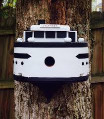 Islander Birdhouse This Ferry Ran From Woods Hole To Martha S Vineyard Nantucket Until It Was Retired A Few Years Ago Marthas Vineyard Bird Houses Favorite