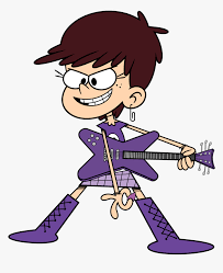 Loud house coloring pages luna. Transparent Loud Clipart Loud House Luna Guitar Hd Png Download Kindpng