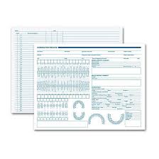 Dental Exam Record Primary Arch Geometric Diagrams