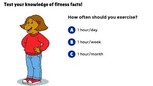 Francine stands with her hands at her waist. Fitness Quiz Pbs Learningmedia