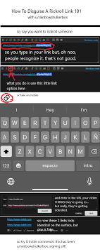 Check spelling or type a new query. How To Disguise A Rickroll Link 101 Memes