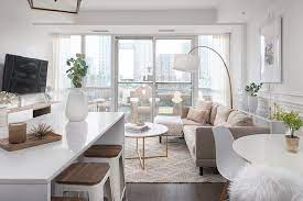 Jessica Mendes Design On Instagram This Toronto Condo We Designed Features Modern Classic Furnitur Condo Living Room Small Condo Living Condo Interior Design