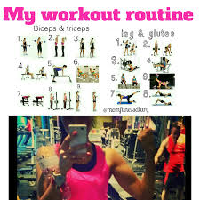 My Gym Workout Routine Mom Fitness Diary