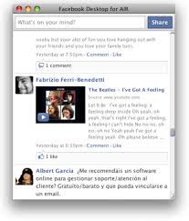 1.0 is the most frequently downloaded one by the program users. Facebook Desktop For Mac Download