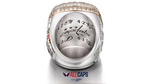 Only love the lightning and my momma! The Capitals Stanley Cup Rings Have Astonishing Amount Of Bling