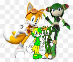 I guess this is sorta sonic x canon. By Montyth Tails X Cosmo Free Transparent Png Clipart Images Download
