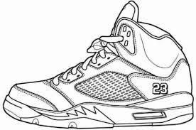 Jordan Shoe Coloring Book Fresh Air Jordan Shoes Coloring Pages To Learn Drawing Outlines Jordan Coloring Book Sneakers Illustration Air Jordans