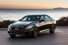 How Does Genesis New 2018 G80 Sport Look In Black Carscoops Best Luxury Sports Car Sedan Sports Cars Luxury