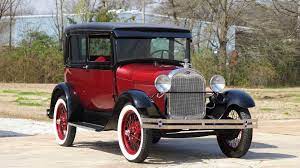 1929 Ford Model A Sedan Presented As Lot F203 At Houston Tx Sold For 19 800 Ford Models Sedan Ford