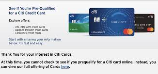Your current account, another individual's citibank account. How To Get Preapproved For A Citi Card Creditcards Com