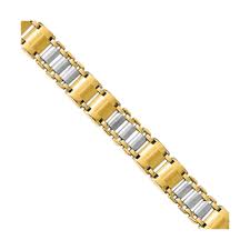 Check spelling or type a new query. Italian Two Tone Gold Men S Bracelet