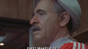 Eddie Murphy being transformed into Saul