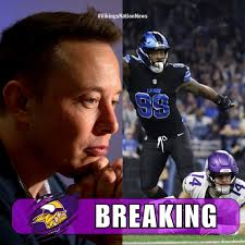 Billionaire Elon Musk recently posted a review about the Detroit Lions vs.  Minnesota Vikings game: "I think there was some interference in the game;  the Lions are a weak team that cannot