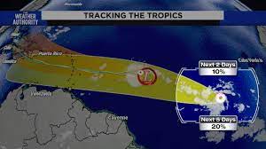 The national hurricane center noted that the exact location has been difficult to pinpoint in the area of deep convection. National Hurricane Center Watching Disturbances In Atlantic