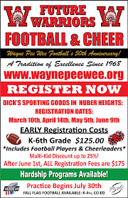 Последние твиты от tarpon flag football (@tsflagfootball). Wayne Pee Wee Football Flag Football Fanatics Are In Need Of A Few More 2nd 3rd Graders