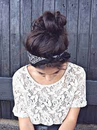 4 Cool Ways To Wear Your Bandana This Season Hair Styles Hair Inspiration Hair