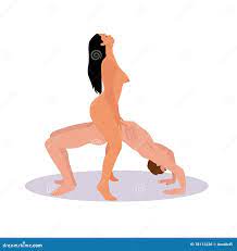 Sex Position, Pose, the Bridge, Vector Illustration Stock Vector -  Illustration of close, erotic: 78112236