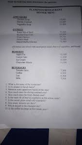Contoh menu menggunakan bahasa inggris. Tolong Dijawab Please Brainly Co Id