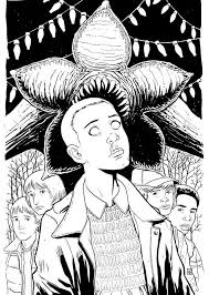 stranger things coloring pages top collection print for free