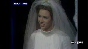 Want to discover art related to princess_anne? Princess Anne S Wedding To Captain Mark Phillips Abc News Coverage Youtube