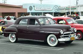 1950 Plymouth Deluxe 4 Door Sedan Maroon Fvr Plymouth Sedan Plymouth Cars