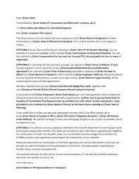 I am notified the complaints from the customers are made 2nd priority due to other works. 35 Perfect Termination Letter Samples Lease Employee Contract