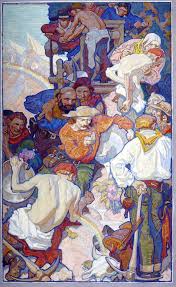 Dean Cornwell Earth Gold In The Ground C1932 Dean Cornwell Artist Figure Painting