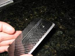 The cl carbon card holder cannot lose its tension even after using it for a long time. Hands On Cosmos Composite Carbon Fiber And Aluminum Business Card Holder Carbon Fiber Gear