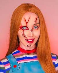 How To Draw Chucky Child S Play Step By Step Chucky Makeup Halloween Makeup Inspiration Play Makeup