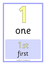 Ordinal Number Teaching Resources Sparklebox