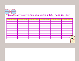 What words can be made from these letters, c,a,g,a,r,s,v. How Many Words Can You Write With These Letters