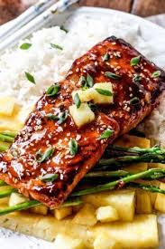 Une Merveilleuse Recette De Filets De Saumon A La Sauce Bbq Thailandaise Recipe Bbq Salmon Recipes Salmon Recipes Grilled Salmon Recipes