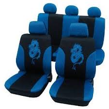 Eco Class Dragon Seat Cover Seat Covers Blue Black Design Car Seat Cover Seat Covers Amazon Co Uk Car Motorbike Cover Design Car Seats Carseat Cover