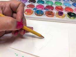 It was a crazy, insanely haphazard mess of half legible notes scribbled on the back of random scraps of watercolor paper. Diy Watercolor Cards The Crafty Chica