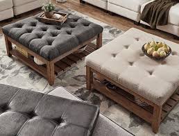 Top 10 Large Ottomans For Your Living Room In 2020 Ottoman Coffee Table Round Ottoman Coffee Table Storage Ottoman Coffee Table