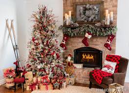 Give Your Christmas Decor Cozy Cabin Charm With This Warm And Rustic Collection Christmas Fireplace Decor Christmas Decorations To Make Christmas Fireplace