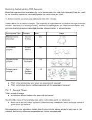 Banana Carbohydrate Lab Pdf Exploring Carbohydrates With